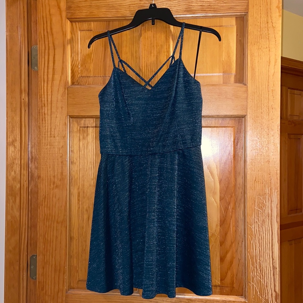 Green formal dress